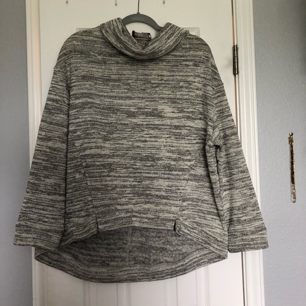Mock neck sweater